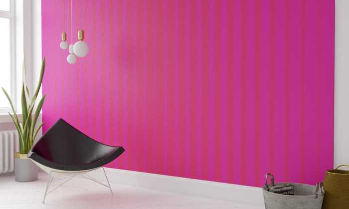 Photo murale intissé impression numérique Lamello Longo pink-pink