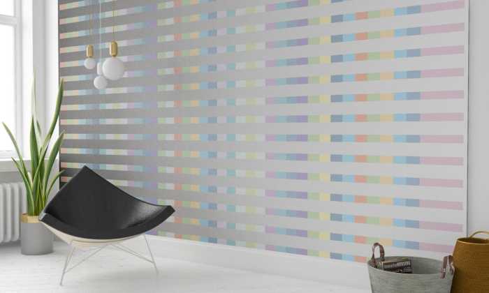 Intissé Premium Structure Line black-greywhite