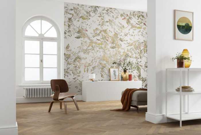 Intissé Standard Golden Feathers