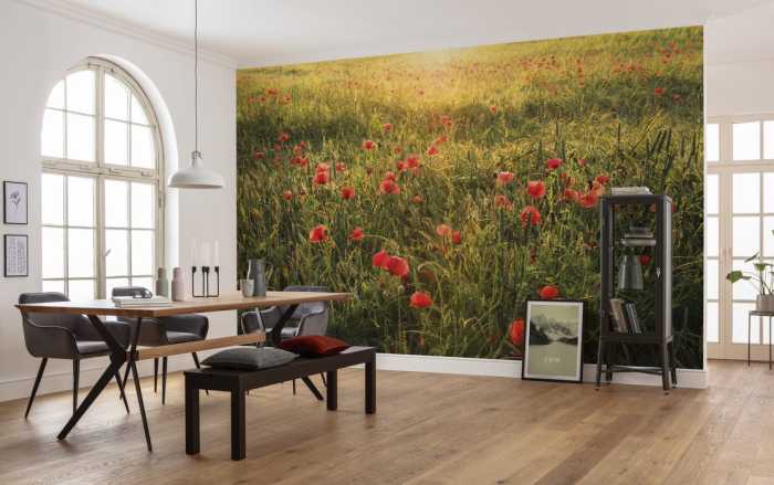 Intissé Standard Poppy World I