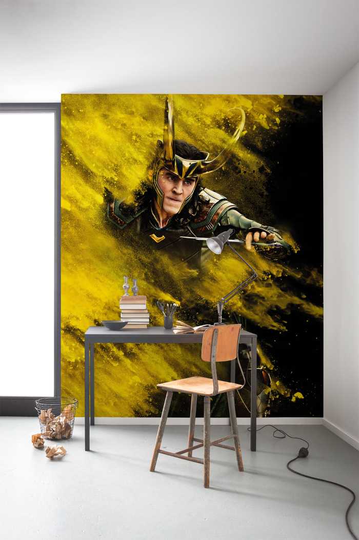 Poster XXL impression numérique Loki Yellow Dust