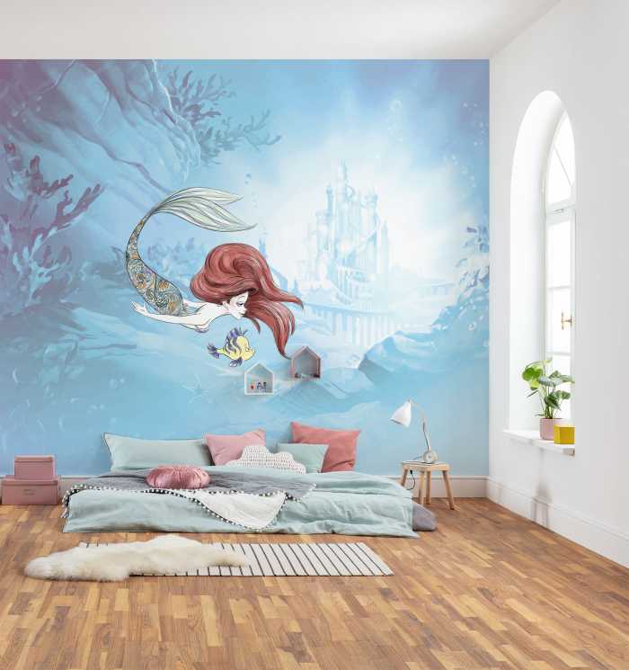 Photo murale intissé impression numérique Ariel - Under the Sea