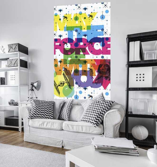 Intissé Star Wars Pop Neon Geometrics Vader