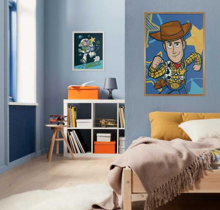 Poster d'art Disney and Pixar Toy Story Woody