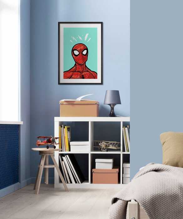 Poster d'art Spider-Man Danger Ahead
