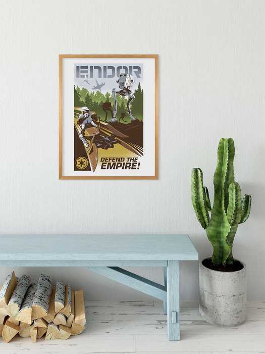 Poster d'art Star Wars - Defend the Empire
