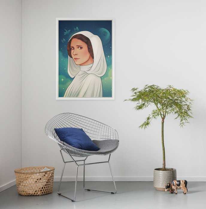 Poster d'art Star Wars - Princess of Alderaan