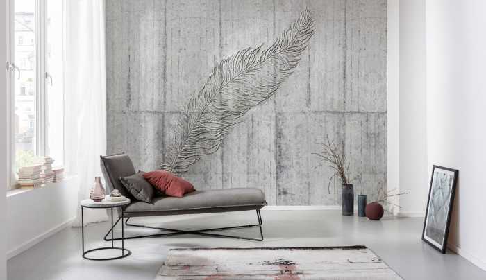 Intissé Standard Concrete Feather