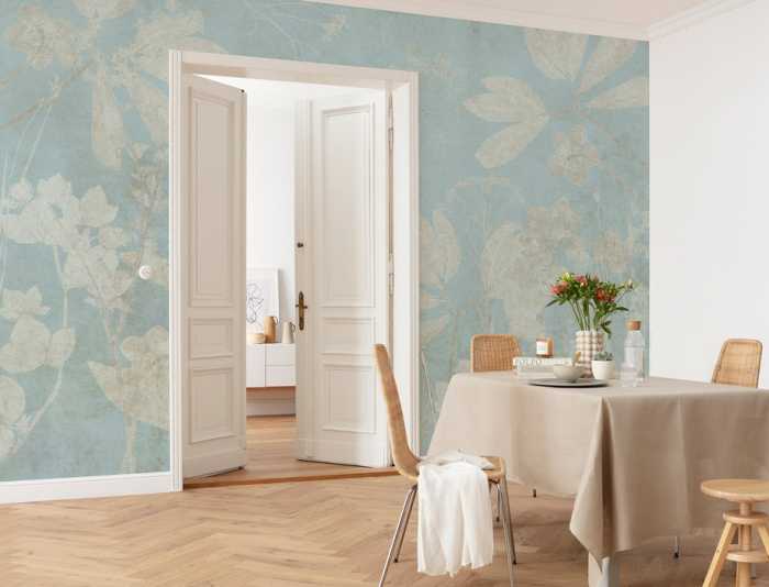 Intissé Standard Jardins sur Papier
