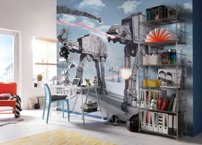 Intissé Standard Star Wars Battle of Hoth