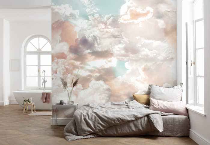 Poster XXL impression numérique Mellow Clouds