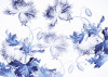 Blue Silhouettes