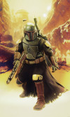 Star Wars Boba Fett Sneaking Up