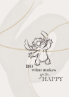 Disney Lilo and Stitch Do What Makes You Happy