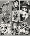 Marvel Classic Comic Panel Monochrome