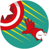 Avengers Captain's Shield Pop Art