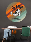 Mickey Mouse up and away