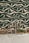 Disney Donald Duck Green Waves
