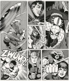 Marvel Classic Comic Panel Monochrome