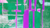 Cuboids Linedup green-violett