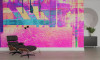 Alleys Rainy pink-yellow
