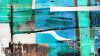 Branche Dipping blue-green