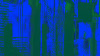 Straight Upright blue-apple