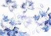 Blue Silhouettes