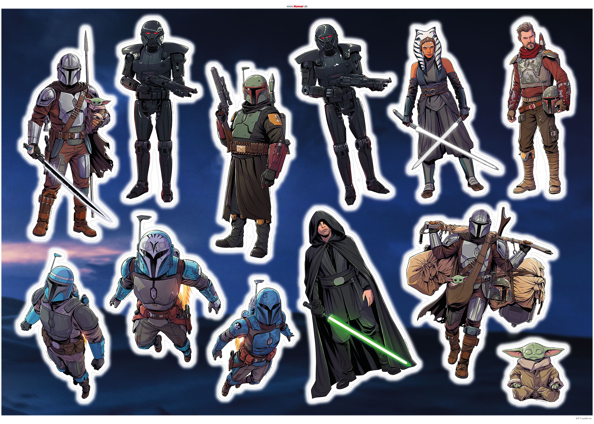 Mandalorian Iconic Figures