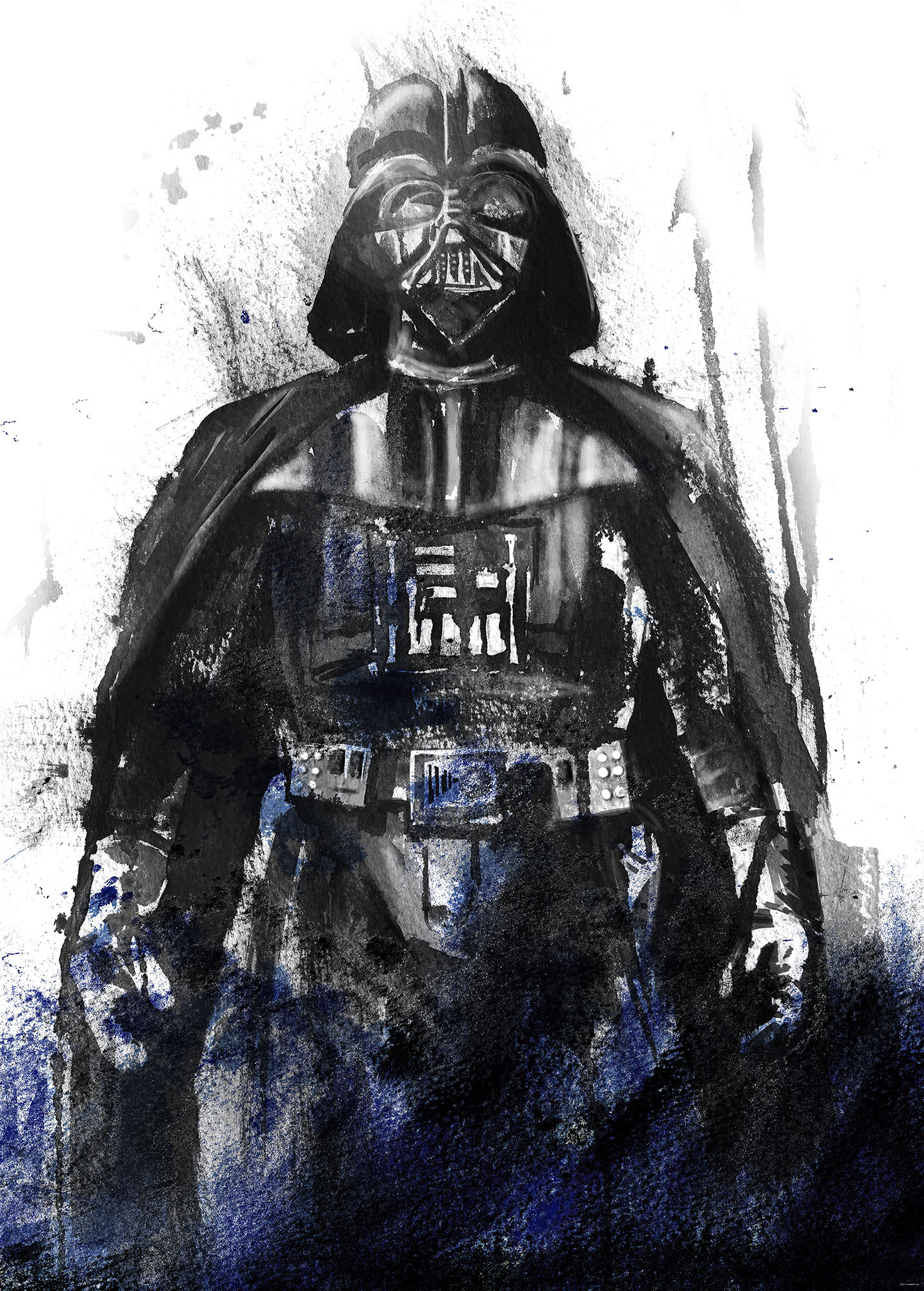 Star Wars Watercolor Vader