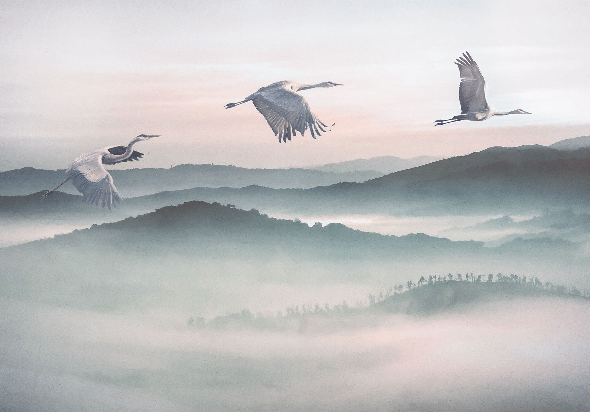 Mystic Cranes