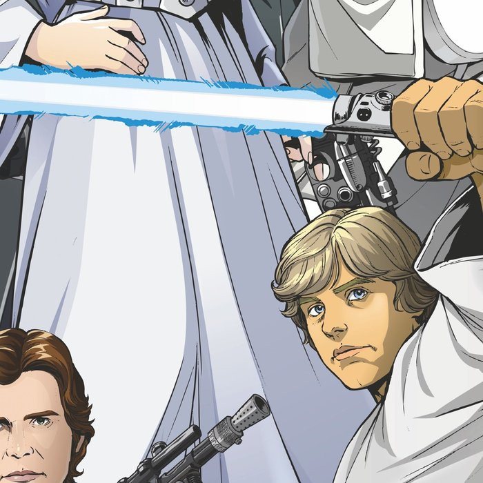 Star Wars Classic Cartoon Collage