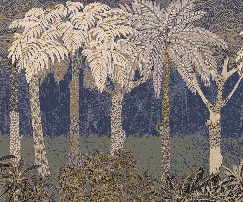 Blue Palm Jungle