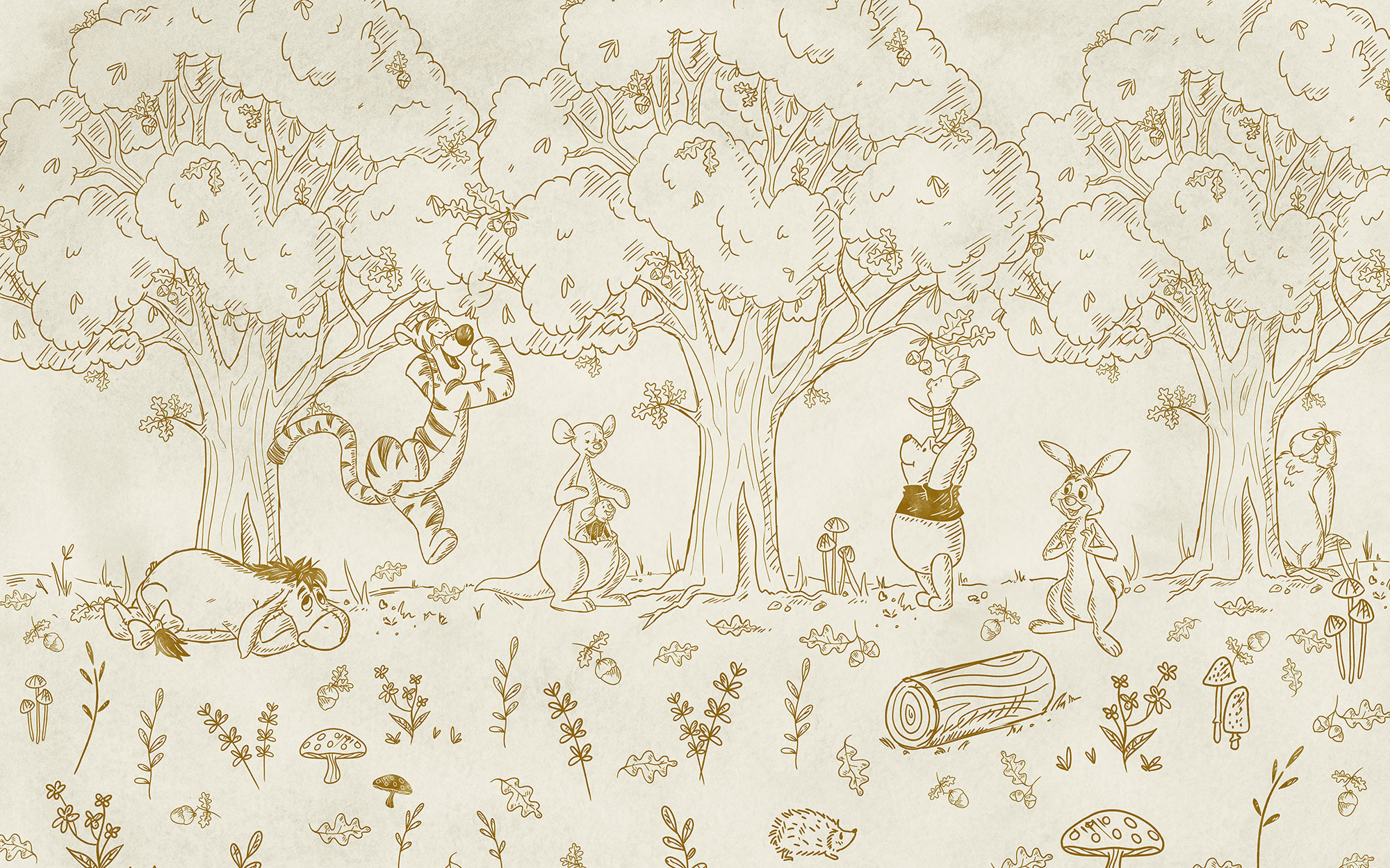 Winnie the Pooh Outdoors