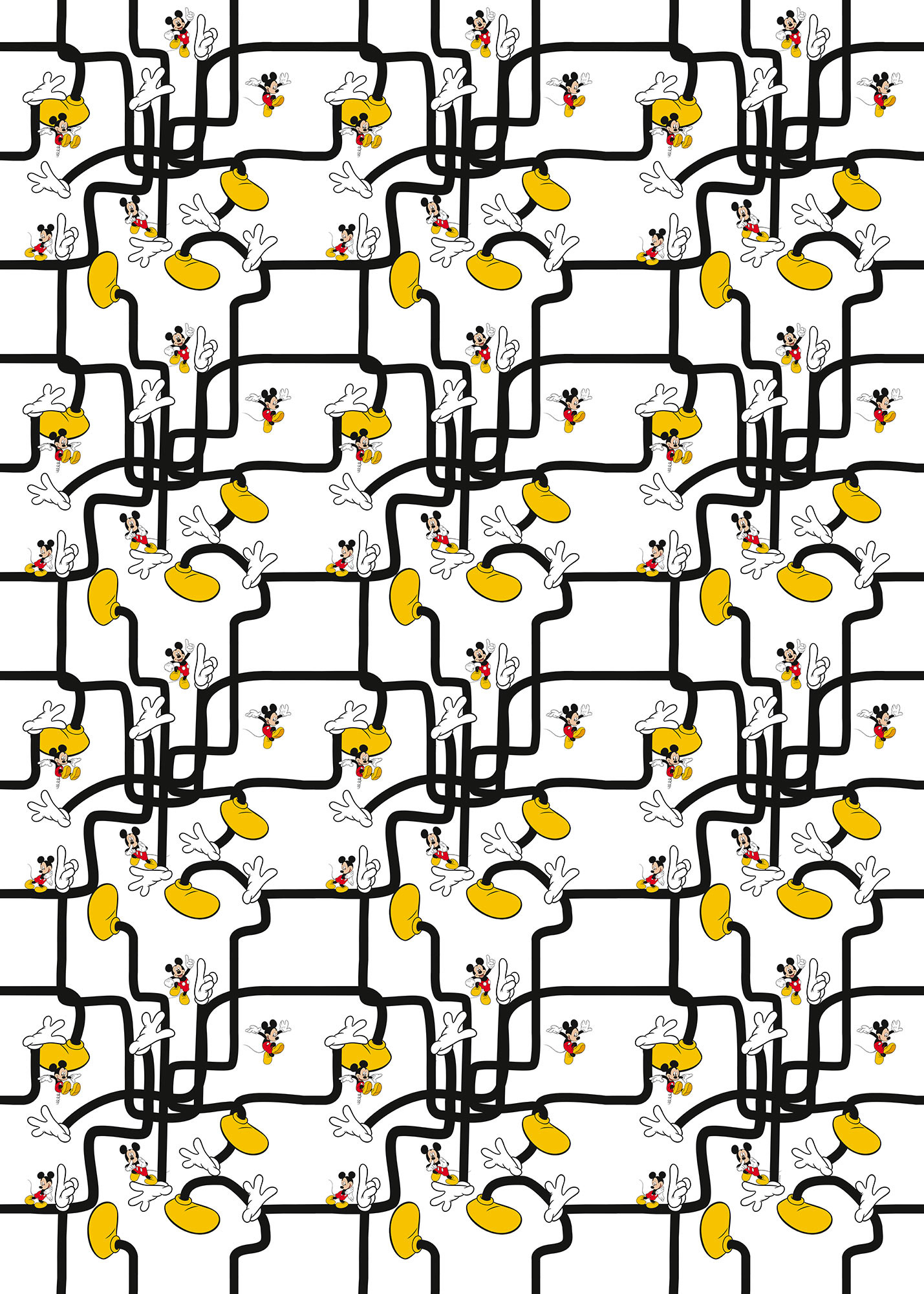Mickey Mouse - Foot Labyrinth