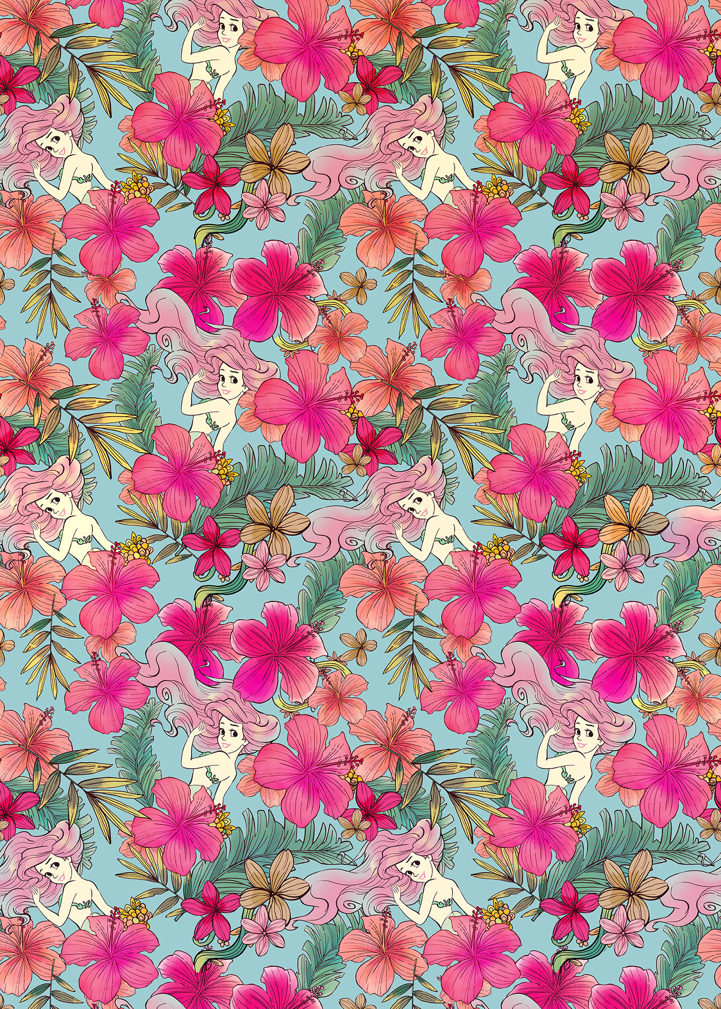 Ariel - Pink Flower
