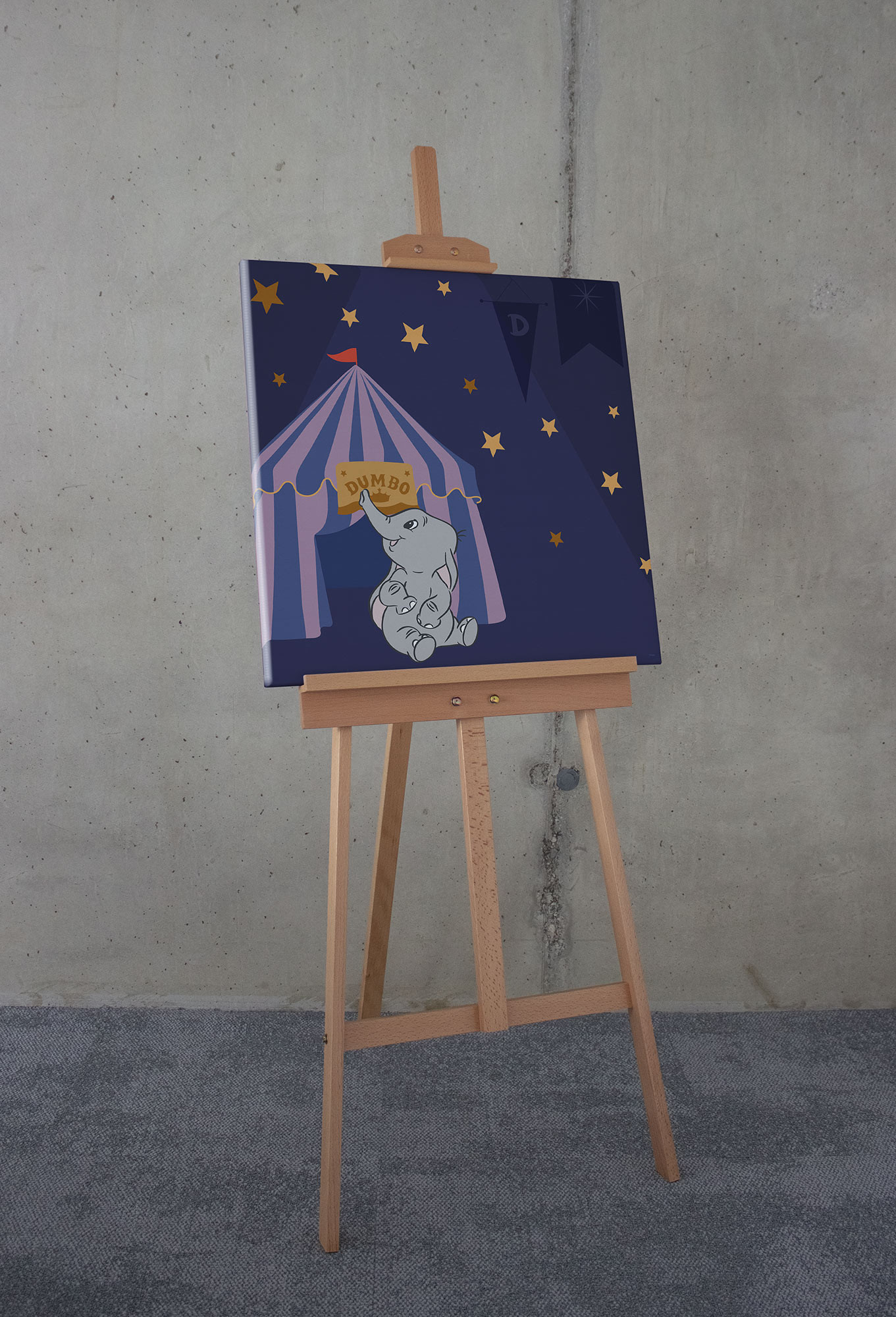 Starry Night with Dumbo