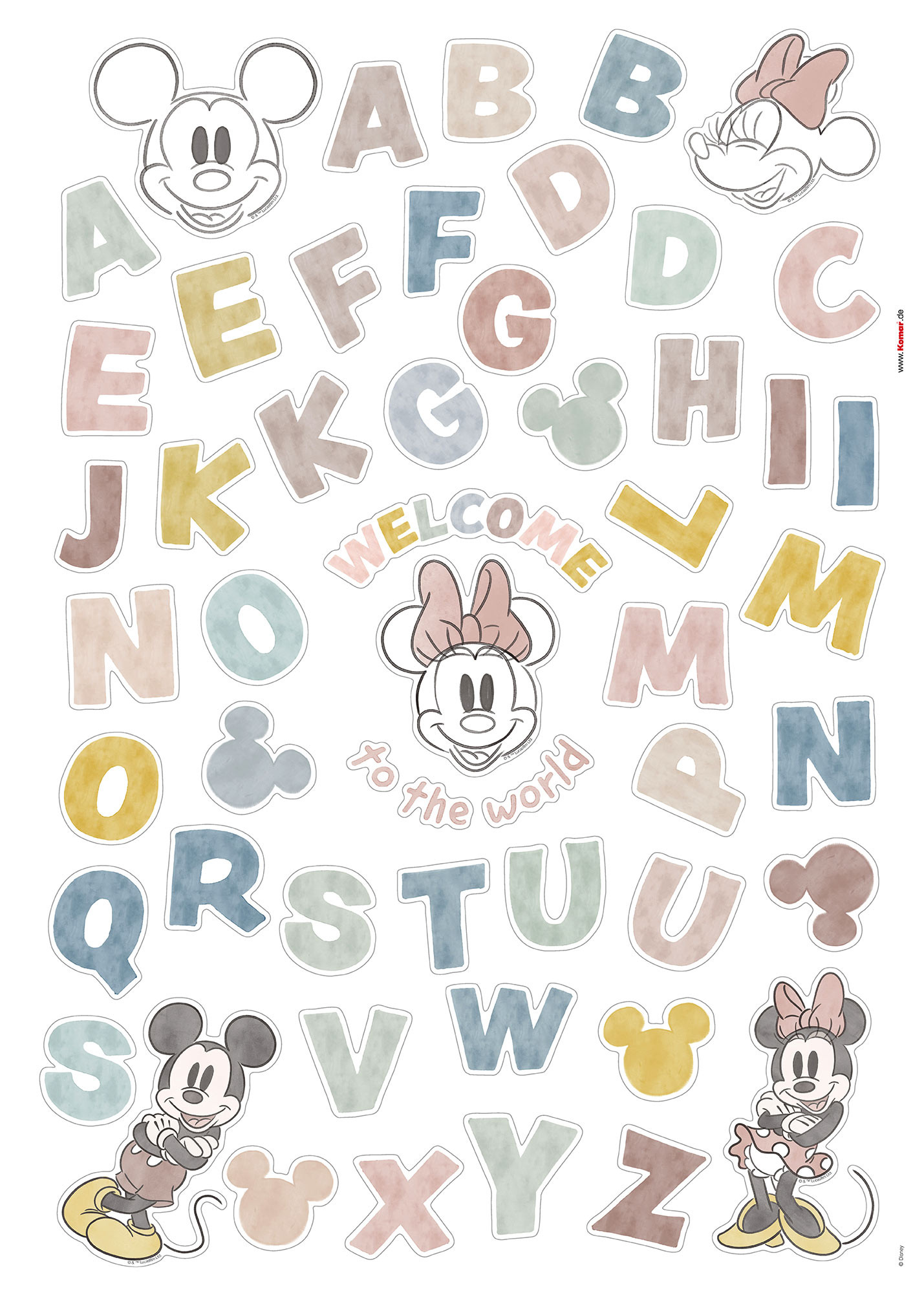 Mickey Alphabet