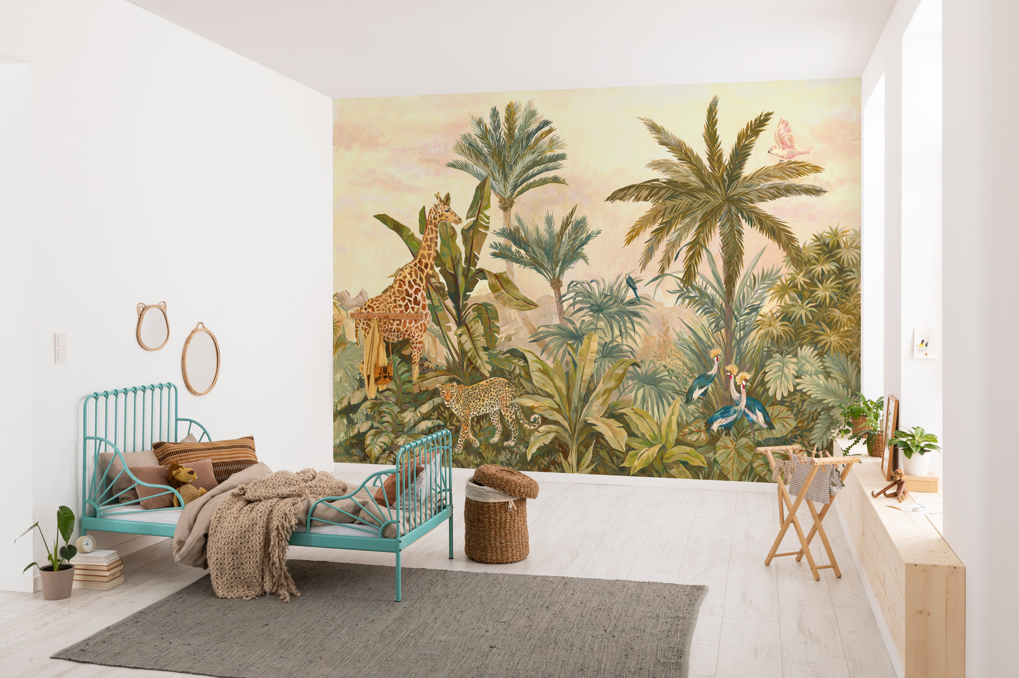 Tropical Vintage Garden