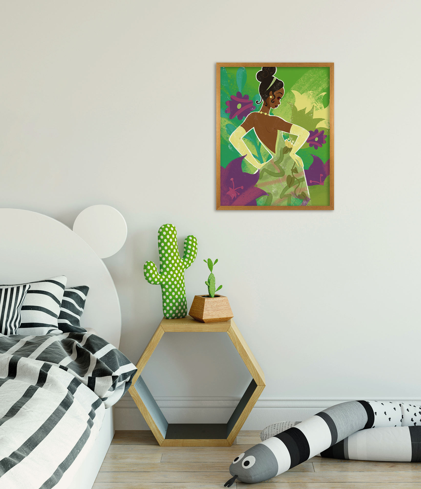 Disney Princess Tiana in Green