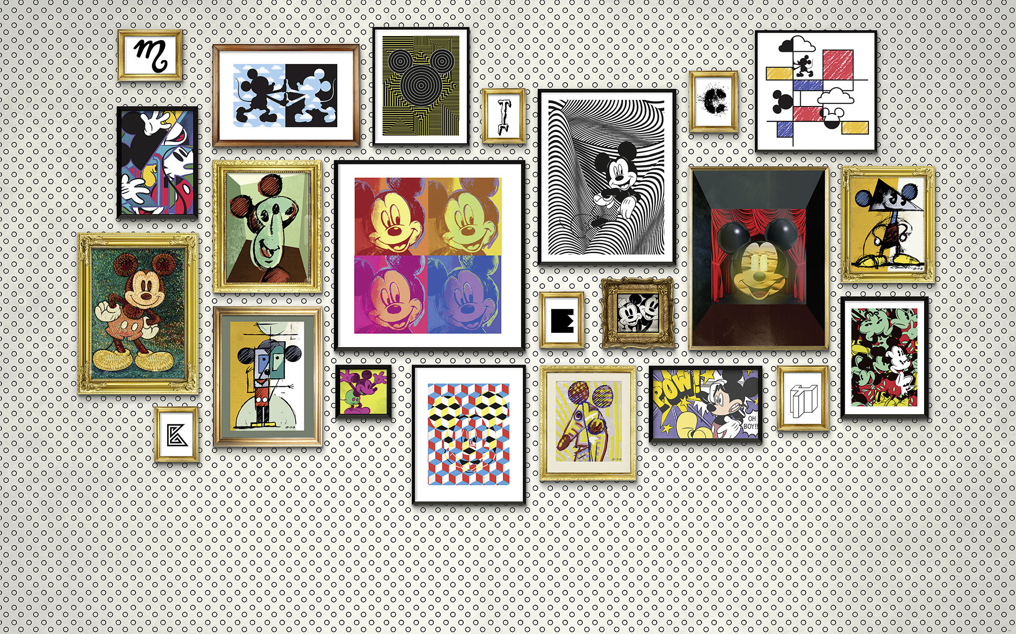 Mickey Art Collection