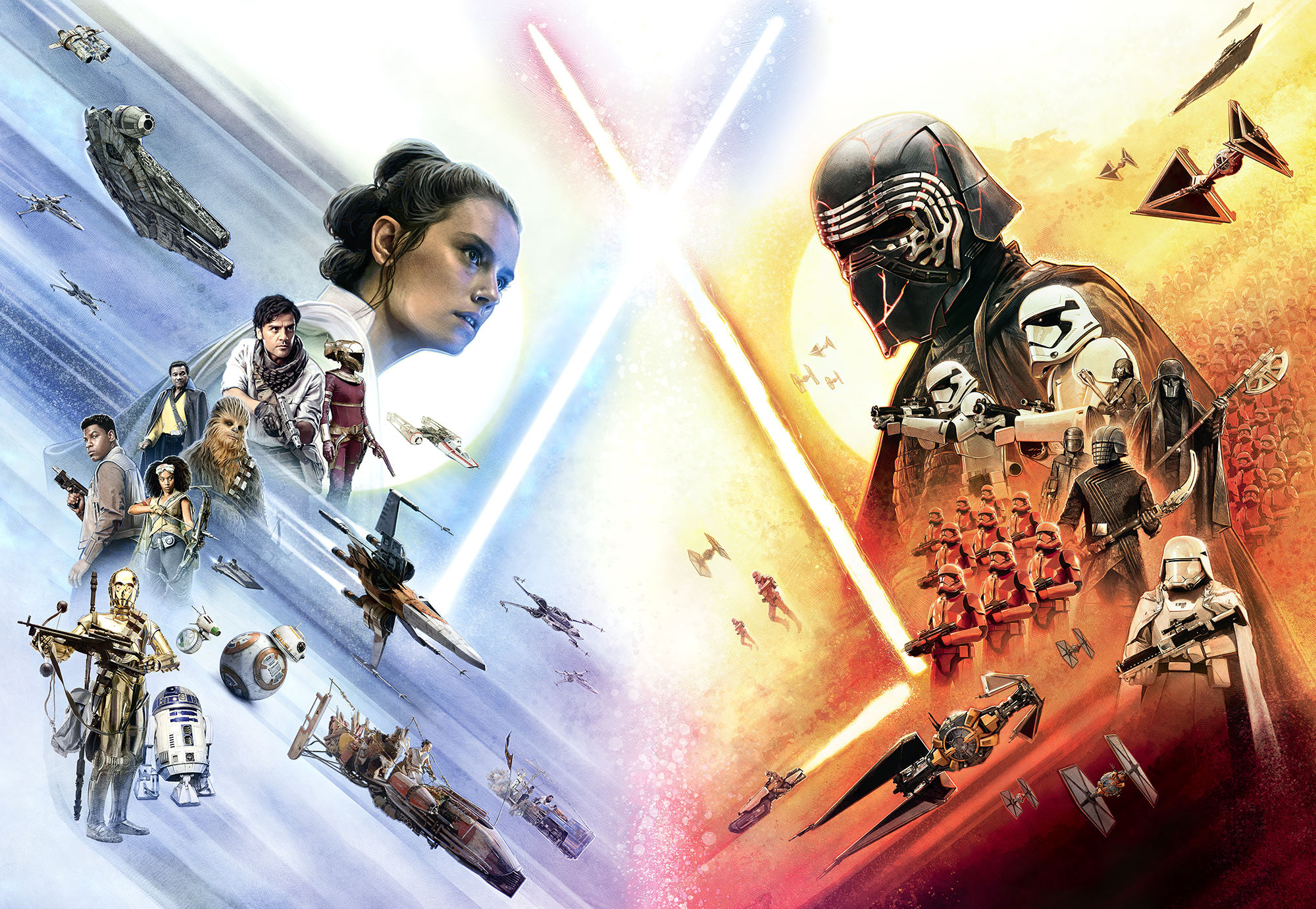 Star Wars Movie Poster Wide