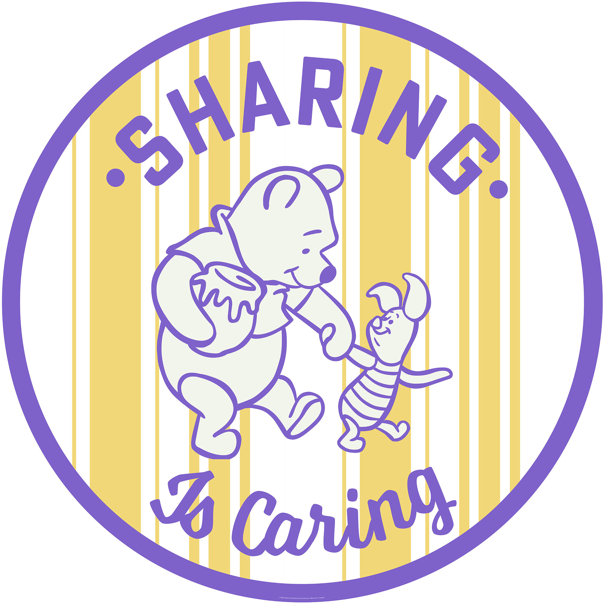 DOT Winnie the Pooh Sharing