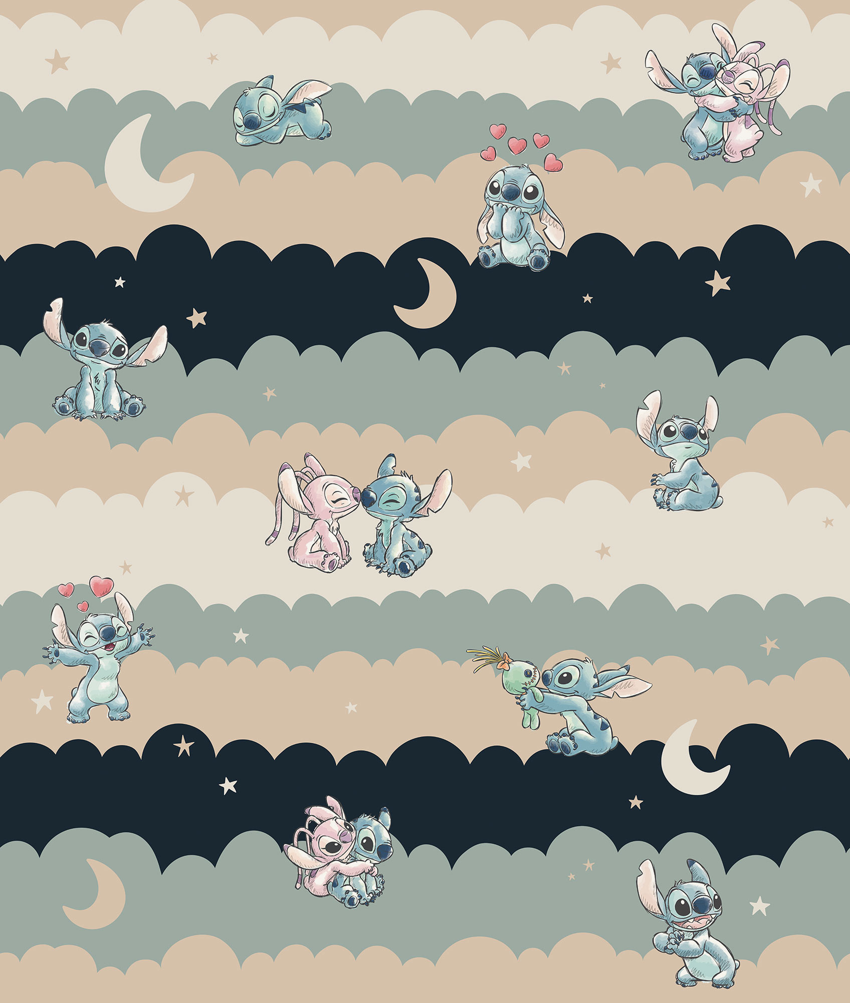 Disney Lilo and Stitch Cozy Clouds