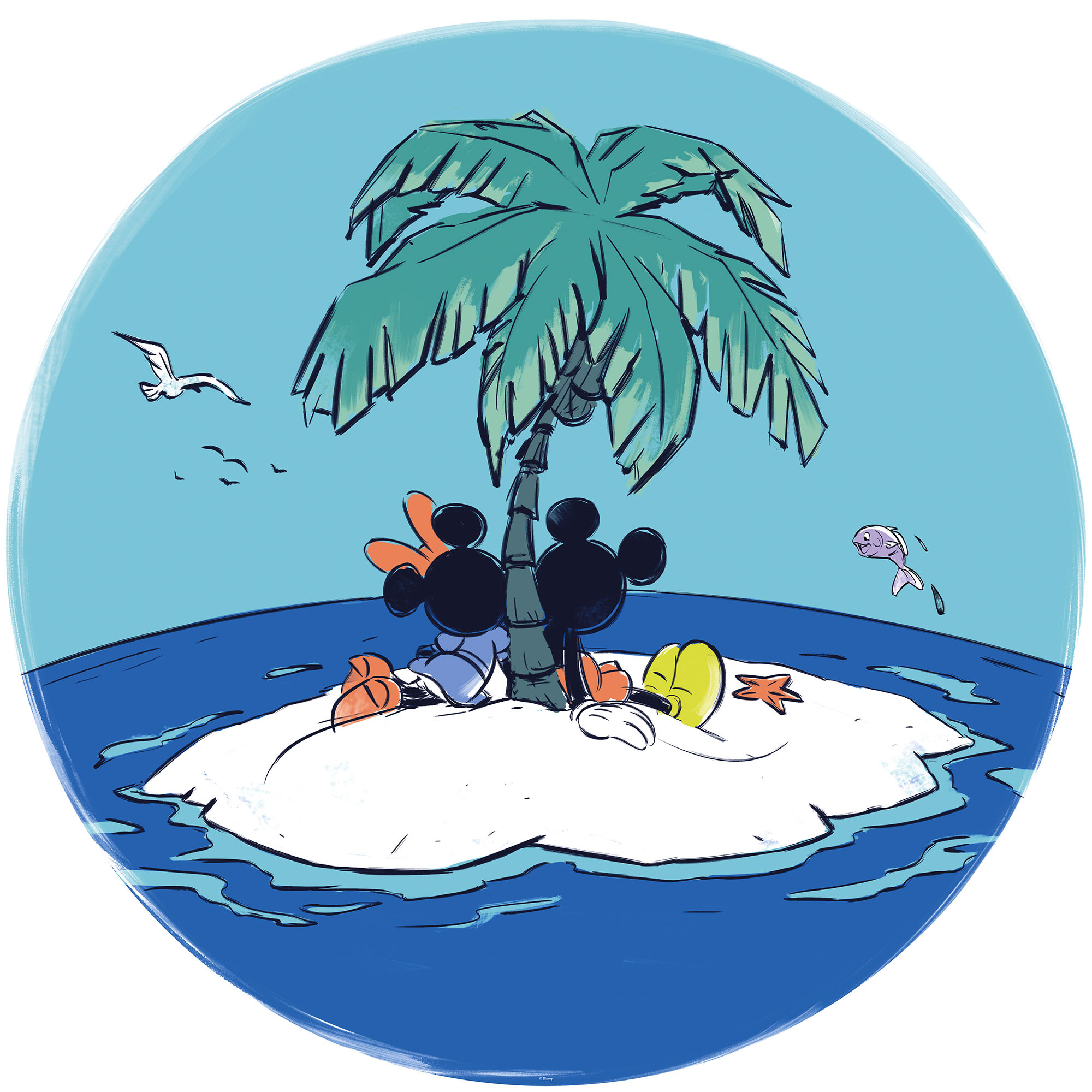 Mickey and Minnie Beach Vacation