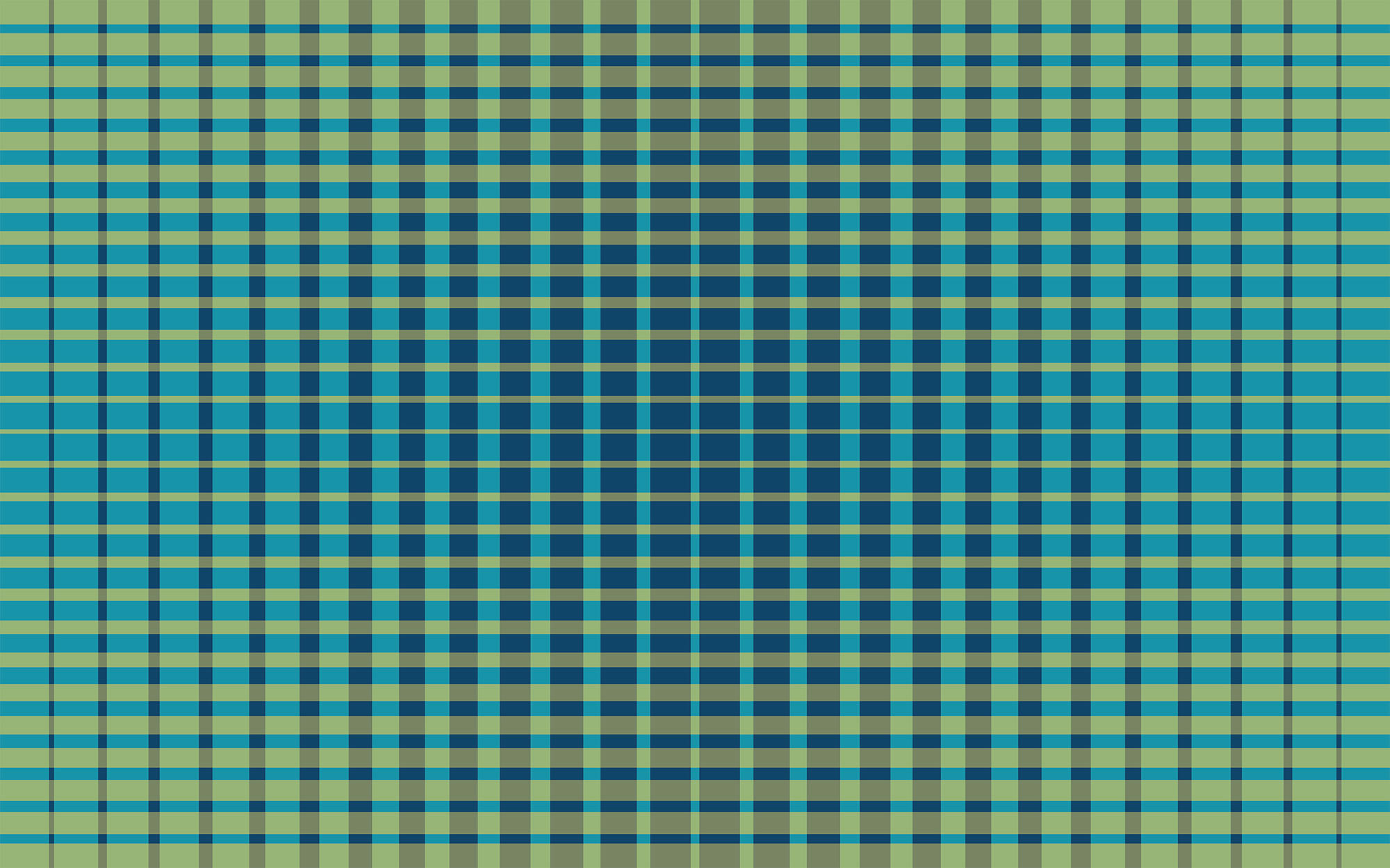 Chequered blue-turquise