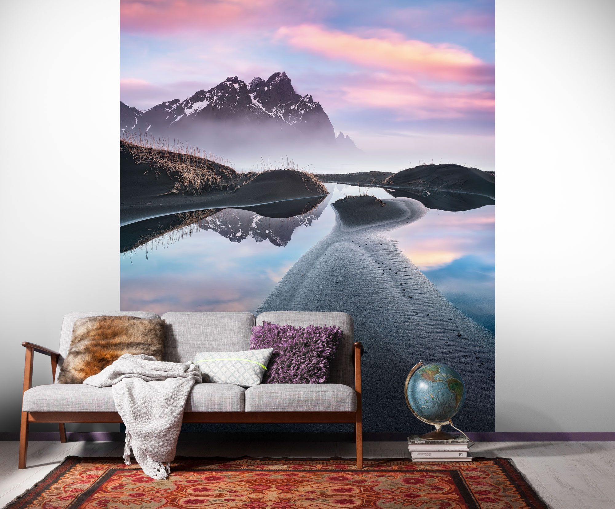 Glowing Vestrahorn