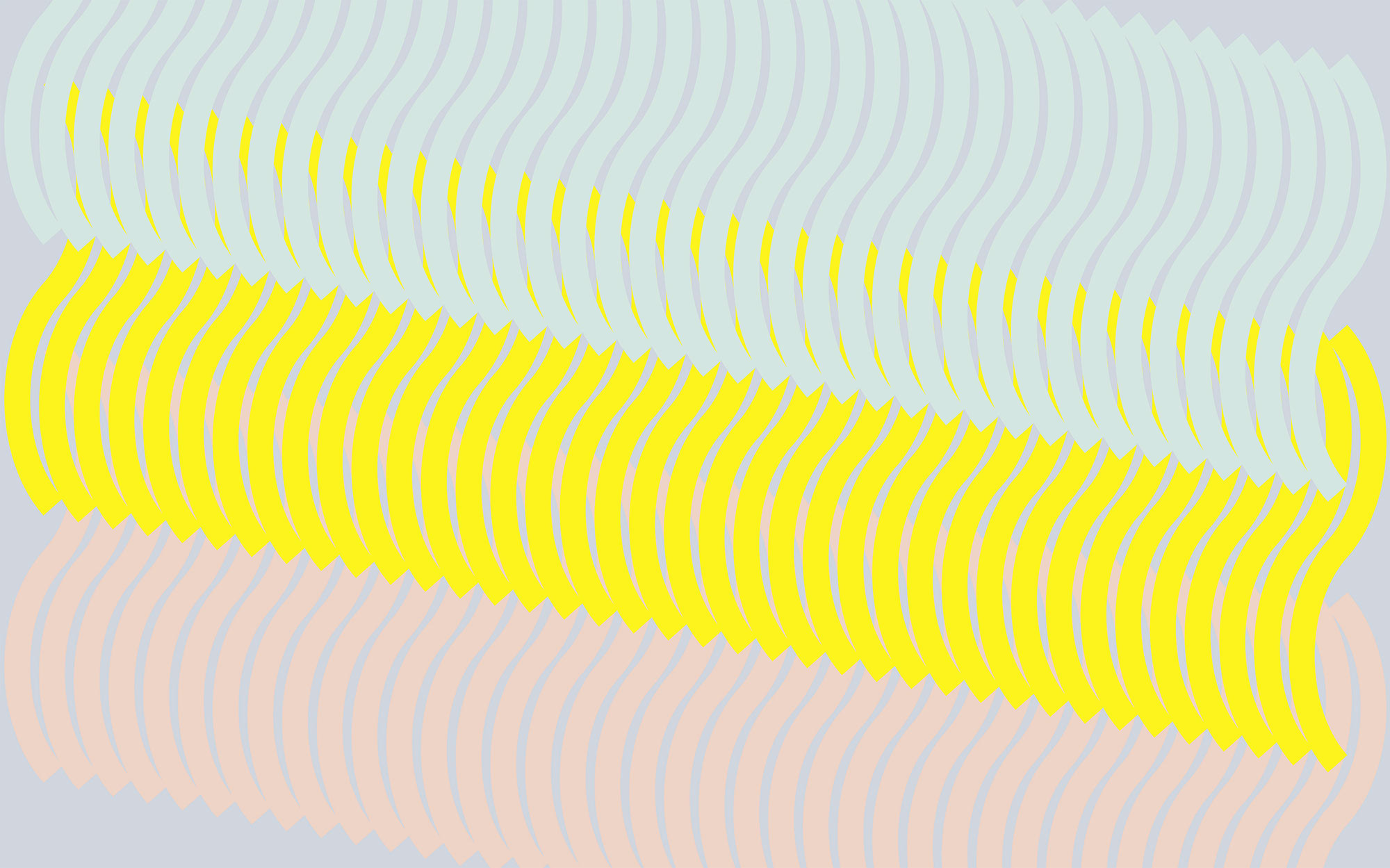 Comb bleu-yellowapricot