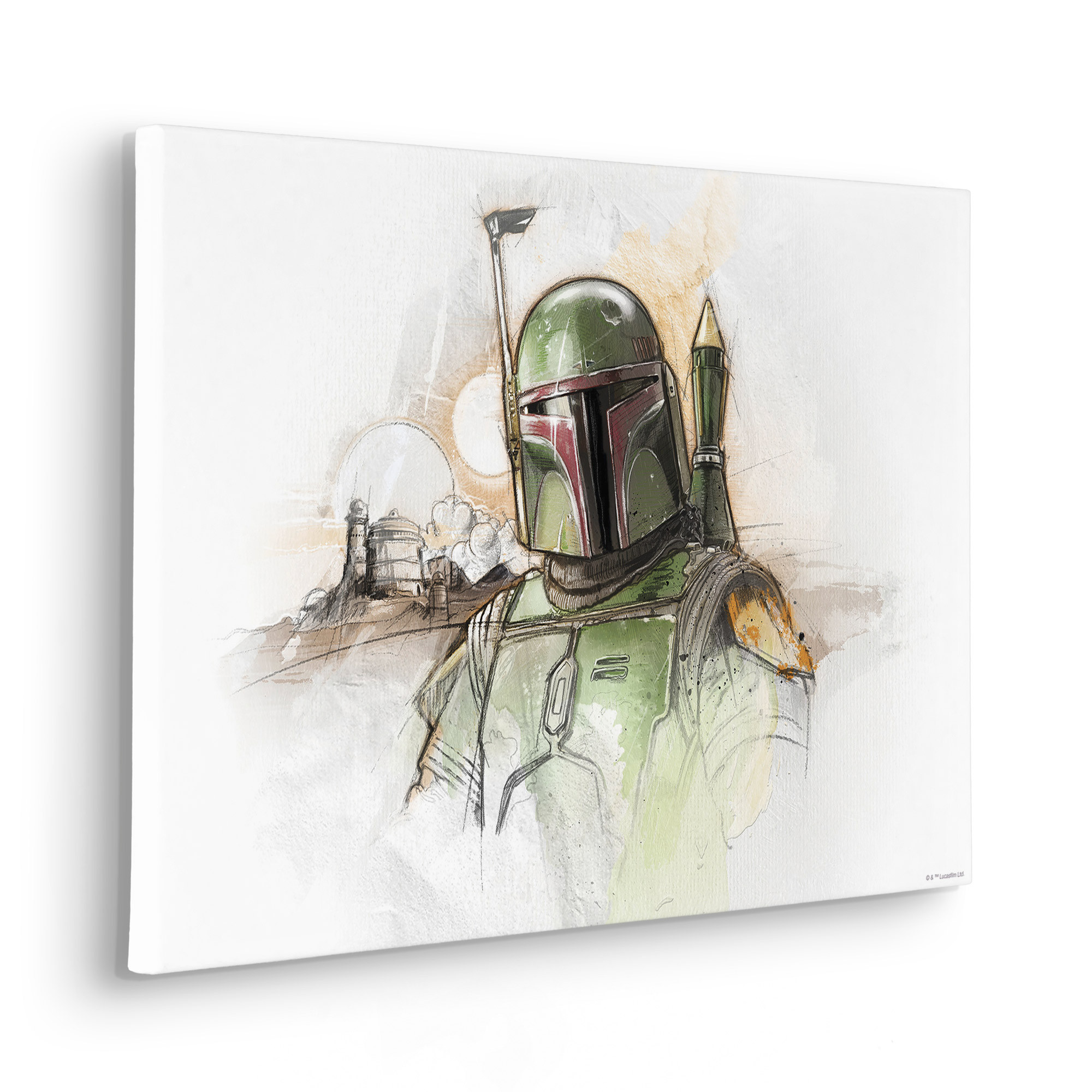 Star Wars Boba Fett Sketch