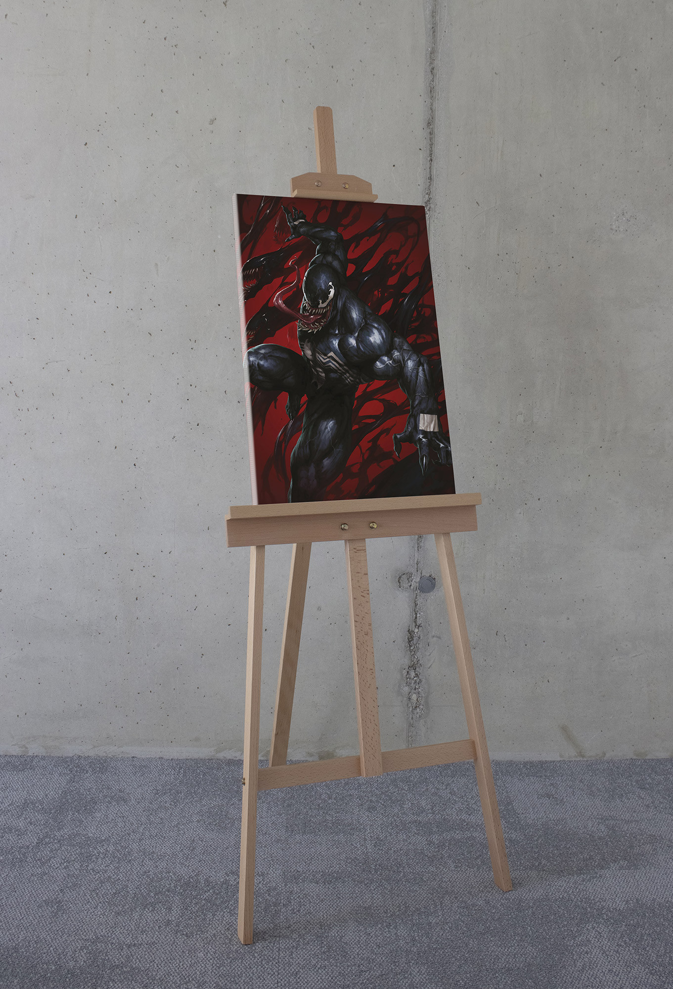 Marvel Venom Symbiont Red